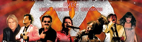 80 Références avec leurs musiciens et choristes.