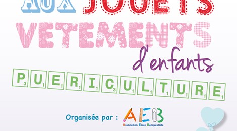 3ème Bourse aux jouets, vêtements et articles de puériculture