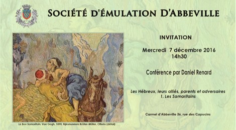 Conférence consacrée aux Samaritains