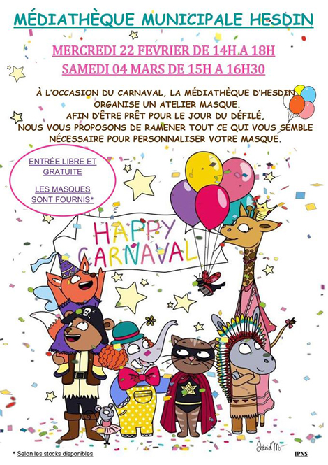 04 03 hesdin masque mediatheque hesdin 22 fev