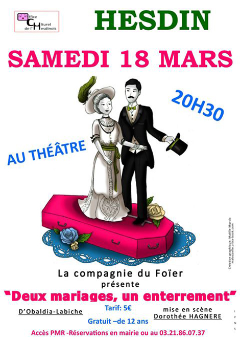 18 03 hesdin deux mariages un enterrement