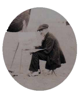 Berck_Jan Lavezzari Émile Lavezzari sur le motif,