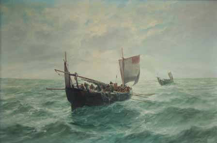 berck musée La remontée des cordes