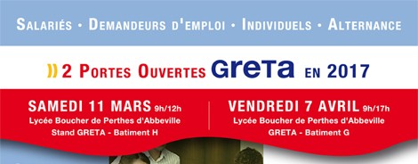 Portes Ouvertes au GRETA