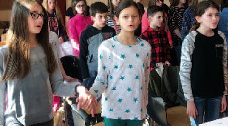 CHORALE DU COLLÈGE MILLEVOYE & LES ÉLÈVES DE LA 6ÈME CHAM