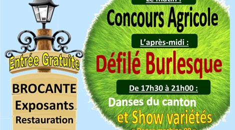 FÊTE AGRICOLE ET CHAMPÊTRE