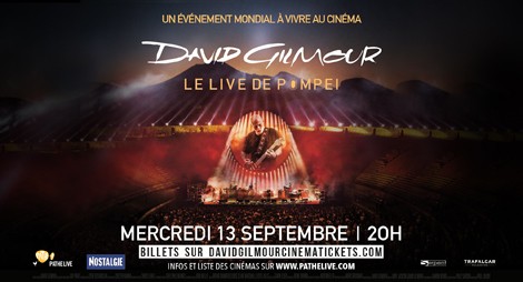 DAVID GUILMOUR, LE LIVE DE POMPÉI