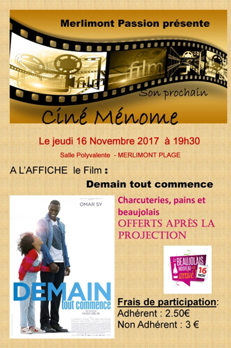 16 11 merlimont demain tout commence. 16 nov 2017