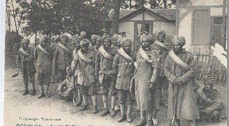 TROUPES INDIENNES EN FRANCE