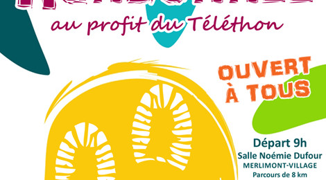 RANDONNÉE AU PROFIT DU TÉLÉTHON