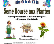 5ème BOURSE AUX PLANTES