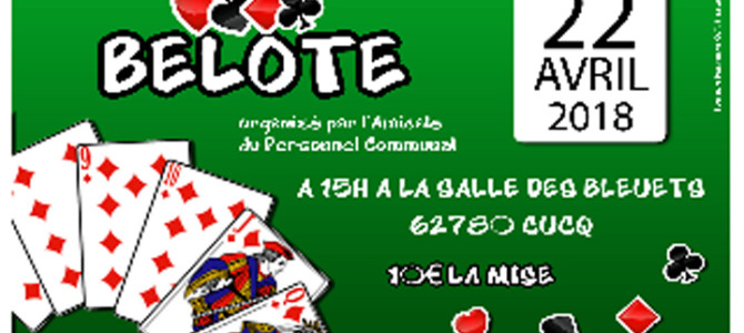 CONCOURS DE BELOTE