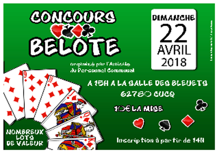 22 04 cucq concours belote