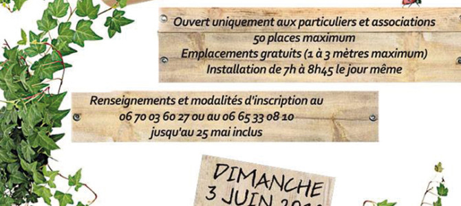 BOURSE AUX PLANTES