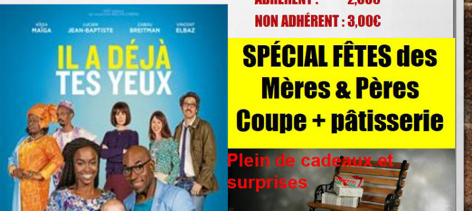 CINÉMÉNOME SPÉCIAL FÊTES DES MÈRES ET DES PÈRES
