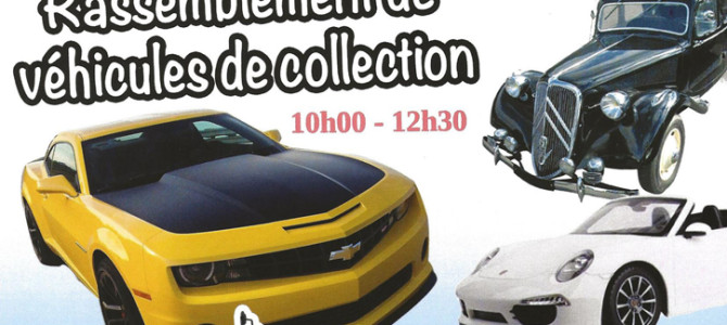 RASSEMBLEMENT DE VÉHICULES DE COLLECTION