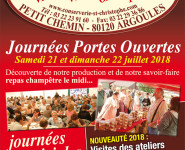 PORTES OUVERTES À LA CONSERVERIE ST-CHRISTOPHE