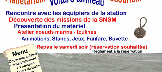 PORTES OUVERTES DE LA STATION DES SAUVETEURS EN MER DE BERCK SUR MER