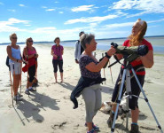 INITIATION À LA MARCHE NORDIQUE en Baie de Somme