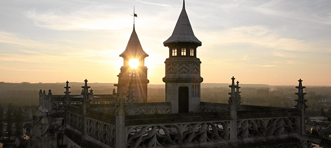 LES TOURS ET CLOCHER DE LA COLLÉGIALE ST-VULFRAN