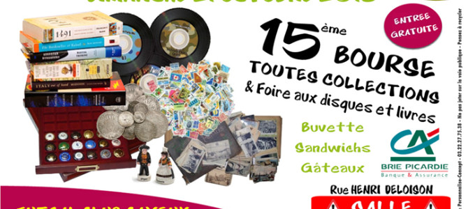 15ème Bourse Toutes Collections & Foire aux disques et livres
