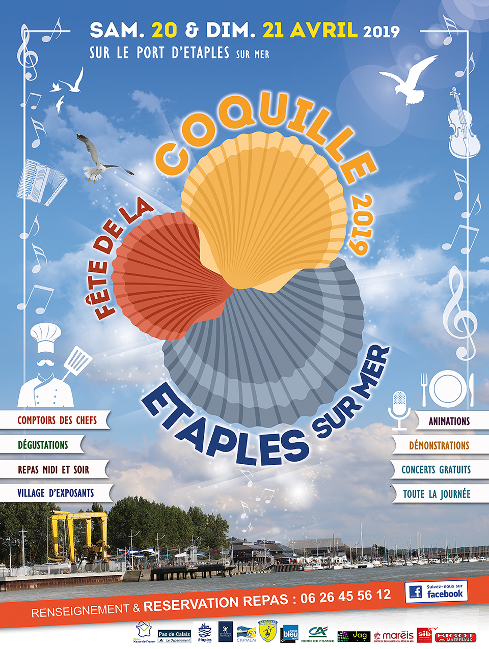 20 04 etaples Fete de la coquille