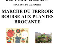 BROCANTE, MARCHÉ DU TERROIR & BOURSE AUX PLANTES
