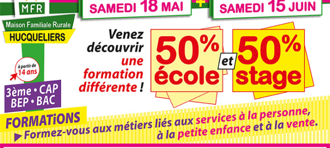 PORTES OUVERTES À LA MAISON FAMILIALE RURALE