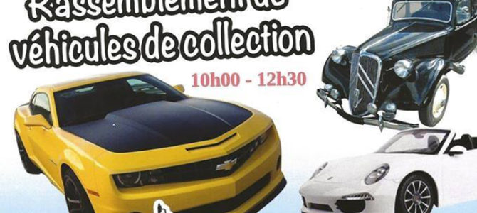 RASSEMBLEMENT DE VÉHICULES DE COLLECTION