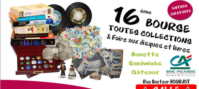 16ème BOURSE TOUTES COLLECTIONS & FOIRE AUX DISQUES ET LIVRES