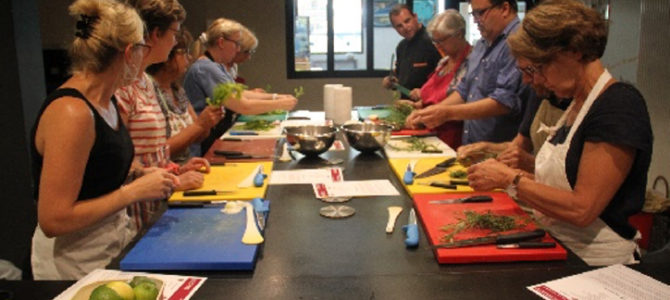 ATELIER CULINAIRE « koulibiac de cabillaud aux petits légumes »