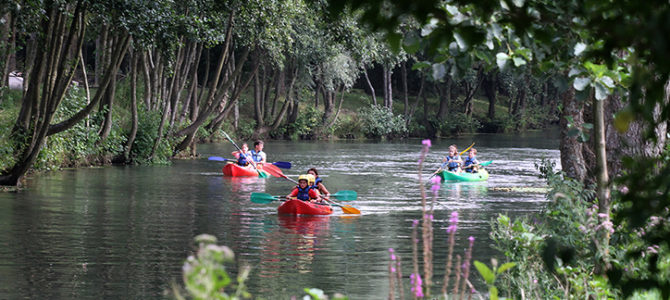 SORTIE ESTIVALE EN CANOË KAYAK