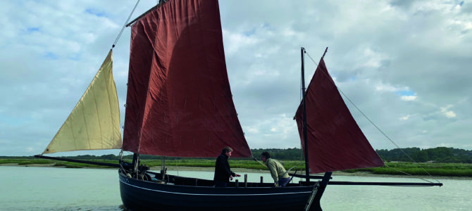 SORTIE À BORD DU « SAINT-MICHEL », VOILE TRADITIONNELLE