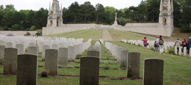 VISITE DU CIMETIÈRE BRITANNIQUE