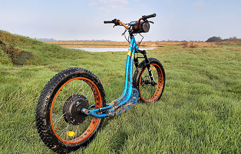 RANDONNÉE PÉDESTRE EN BAIE D'AUTHIE ET RETOUR EN TROTTINETTE TOUT TERRAIN