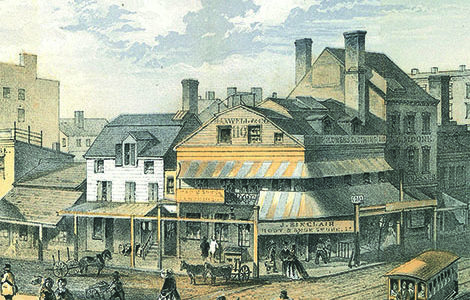 PRAROND IN AMERICA : VOYAGE D'ADELINE ET ERNEST PRAROND AUX ETATS-UNIS, 1863