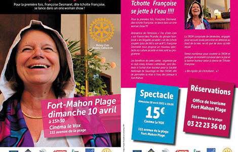 TCHOTTE FRANÇOISE SE JETTE À L’EAU