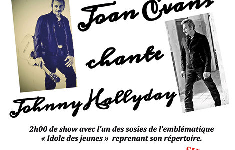JOAN EVANS CHANTE JOHNNY HALLYDAY