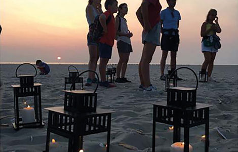 BALADE CRÉPUSCULAIRE : LA BAIE DE CANCHE À LA LUEUR DES LANTERNES