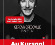 GÉRÉMY CRÉDEVILLE « ENFIN »