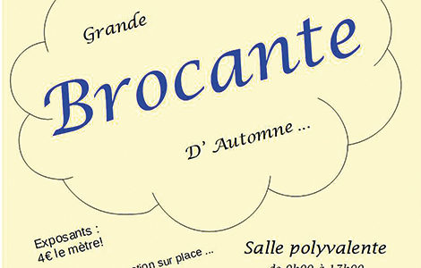 GRANDE BROCANTE D’AUTOMNE