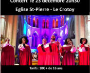 CONCERT DE L’ENSEMBLE GOSPEL CHURCH