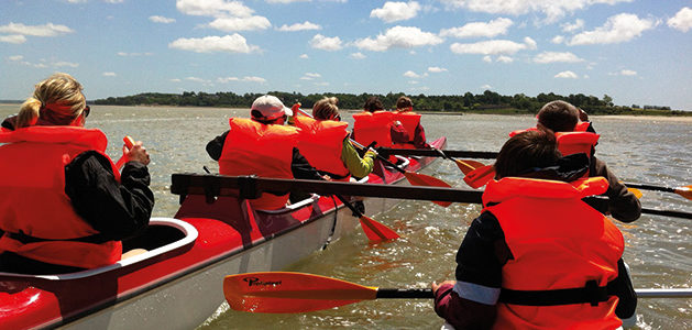 LES PRÉS SALÉS EN PIROGUE