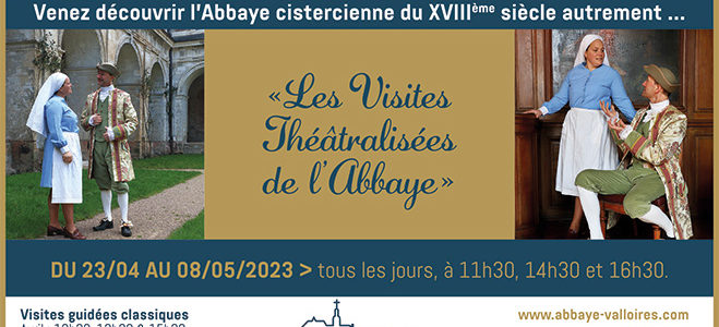 VISITES THÉATRALISÉES À L'ABBAYE