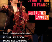 FESTIVAL ITINÉRANT « UN ÉTÉ EN FRANCE » AVEC GAUTHIER CAPUÇON