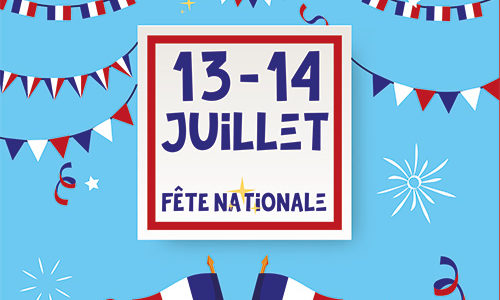 ANIMATIONS FÊTE NATIONALE