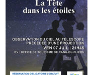 SOIRÉE ASTRONOMIE "LA TÊTE DANS LES ÉTOILES"