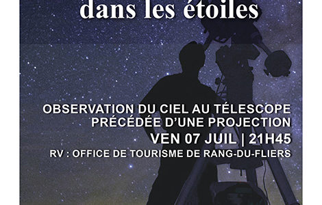 SOIRÉE ASTRONOMIE "LA TÊTE DANS LES ÉTOILES"