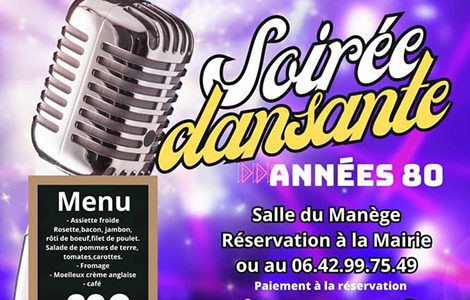 KARAOKÉ & SOIRÉE DANSANTE ANNÉES 80