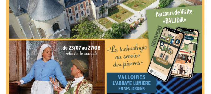 ANNULÉ « VALLOIRES, L’ABBAYE LUMIÈRE EN SES JARDINS »